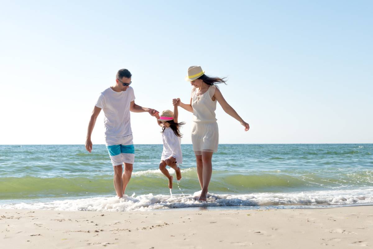 Vacances en famille à la mer